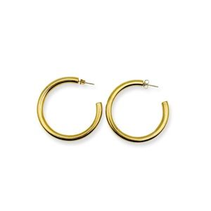 El Santo Mercado Zoe Thick Large Hoop Earrings